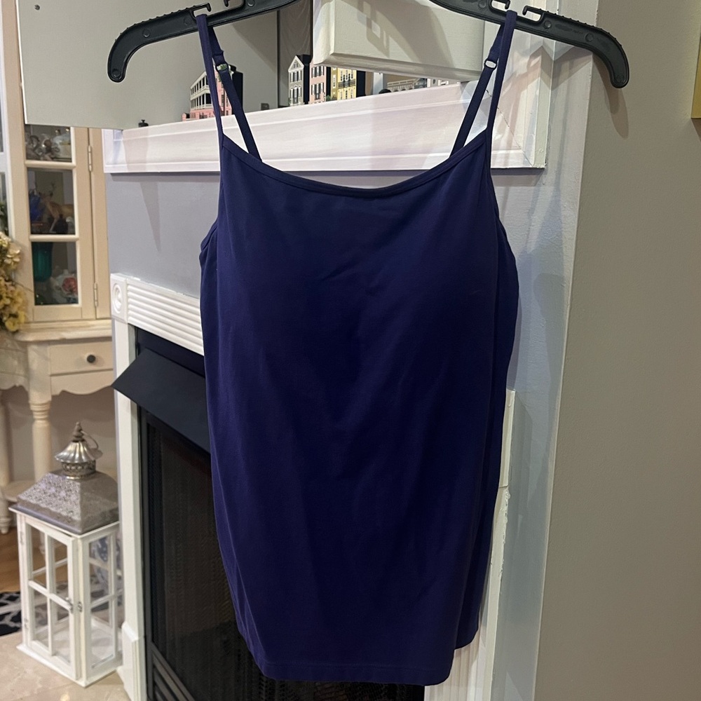 Navy Blue Women's Cami Tank Top